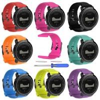 ราคา เหมาะสําหรับ SUUNTO SUUNTO TRRAVERSE Sports Strap SUUNTO Expedition Series สายซิลิโคนสากล (56757457869)