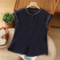 ราคา เสื้อผ้าฝ้ายลินินสำหรับสตรี สไตล์เรียบง่ายและสวมใส่ง่าย มีความสะดวกสบายในฤดูร้อน (47409089192)