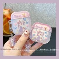 ราคา Charm Samp Rabbit Disney Rabbit เคสหูฟัง เคสหูฟัง หูฟังกันกระแทก เคสป้องกัน Airpods 2 3 4 pro เคสป้องกัน (26694677766)