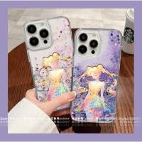 ราคา เลื่อมเซเลอร์มูนเคสโทรศัพท์กลิตเตอร์ญี่ปุ่นเซเลอร์มูนเคสโทรศัพท์กันกระแทกเหมาะสําหรับ iphone 17 16 15 14 pro max (28462611272)