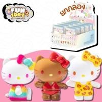 ราคา ยกกล่อง 10 สุ่ม Hello Kitty Summer Rainbow Candy Mini คิตตี้ พร้อมส่งในไทย ส่งไวที่สุด (41026350034)