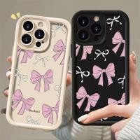 ราคา AMK สําหรับ iPhone 17 Air 16 15 14 13 12 11 PRO MAX XR XS X 8 7 6 6S PLUS clear เคสป้องกันเต็มรูปแบบเคสโทรศัพท์รูปโบว์สีชมพูสวย JGS (57304135644)