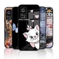 ราคา เคสกระจก Xiaomi mi 10T 5g mi 10T pro 5g เคสกระจกนิรภัยฮาร์ดฝาหลังขอบซิลิคอนอ่อน (27908282029)