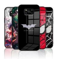 ราคา เคสกระจก Xiaomi poco x3 poco x3 nfc poco x3 pro เคสกระจกนิรภัย ฝาหลังแบบแข็ง ขอบซิลิคอนอ่อน (29609623525)