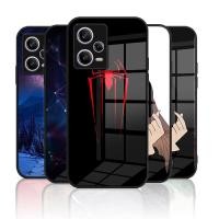 ราคา เคสกระจก Xiaomi redmi note 12 pro 5G redmi note 12 pro 4g เคสกระจกนิรภัยฮาร์ดฝาหลังขอบซิลิคอนอ่อน (27302789095)