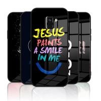 ราคา SAMSUNG เคสกระจกกันกระแทกสําหรับSamsung Galaxy A5 A8 2018 A6 2018 A6plus A8plus J6 2018 Drop proofปกหลังพร้อมกรอบซิลิโคนอ่อนนุ่มป้องกันกล้องScratch Resistant Secure Fit (51207238231)