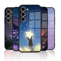 ราคา เคสกระจกกันกระแทกสําหรับ Samsung Galaxy S23plus s22plus s24fe s24plus s25plus Drop proof ปกหลังกรอบซิลิโคนอ่อนนุ่มป้องกันกล้อง Scratch Resistant Secure Fit (49408341244)
