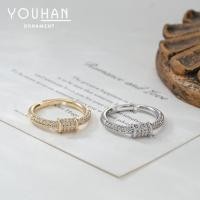 ราคา แหวนเพชรเพทายเอกลักษณ์เฉพาะตัว งานชุบทองแท้ ดีไซน์หรูหราสำหรับหญิง ขนาด US 2 (47905740890)