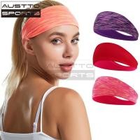 ราคา Austto ที่คาดผม ออกกําลังกาย โยคะ ฟิตเนส วิ่ง ระบายความร้อน สําหรับผู้หญิง (20231430946)