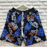 ราคา กางเกงเจเจแท้ กางเกงขาสั้นไซส์ M L XL ลาย Retro Party ผ้านิ่มหนา ใส่สบาย ได้ชายหญิง มีกระเป๋า (28790529495)