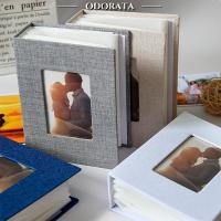 ราคา กลิ่น อัลบั้มรูปใหม่ 100 ตําแหน่ง อัลบั้มรูป 4x6 ภาพปกผ้าลินินลื่นในอัลบั้มรูป ทําเอง เขียนได้ ที่เก็บภาพเด็กการเจริญเติบโตใ (56757995827)