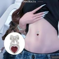 ราคา โบว์หัวใจและแหวนท้องเงางาม บาร์เบลสำหรับผู้หญิง พร้อมของขวัญ (53157989900)