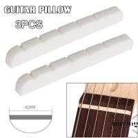 ราคา 3PCS 42 มม 1 65in Bone Nut 6 สายกีตาร์ไฟฟ้า Bone Nut สําหรับกีตาร์ Rock ผู้ที่ชื่นชอบ (52408659444)