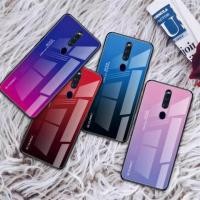 ราคา เคสกันกระแทก Case Oppo F11Pro เคสกระจกสองสี เคสเงาไล่สี ขอบนิ่ม TPU CASE เคสออฟโป้ F11โปร (4254558025)