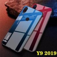 ราคา ส่งจากไทย Fashion Case Huawei Y9 2019 เคสหัวเว่ย สำหรับ Huawei Y9 2019 เคสกระจกสองสี เคสเงาไล่สี ขอบนิ่ม TPU CASE สินค (6641609570)