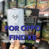 ราคา ฟิล์มกระจกนิรภัยแบบเต็มจอ สำหรับรุ่น OPPO FIND X8 5G ตรงรุ่น ฟิล์มกระจกนิรภัยกันรอยขีดข่วน (27673789870)