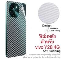 ราคา ส่งจากไทย ฟิล์มกันรอยหลัง For Vivo Y28 4G ฟิล์มหลัง เคฟล่า กันรอย กันกระเเทก ตรงรุ่น (25833234463)