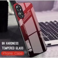 ราคา Case OPPO A58 4G เคสกระจกสองสี เคสเงาไล่สี ขอบนิ่ม TPU CASE เคสออฟโป้ สีกระจกเทมเปอร์ปลอกแก้วฝาหลังกันชน (21393050496)