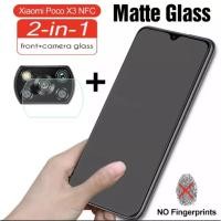 ราคา 2in1 สำหรับรุ่น POCO X3 NFC ฟิล์มเลนส์กล้อง ฟิล์มกระจกเต็มจอแบบด้านขอบดำ ฟิล์มกันกระแทกฟิล์มด้าน (8017964226)