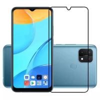 ราคา ส่งจากไทย ฟิล์มกระจกเต็มจอ For OPPO A15S ฟิล์มกระจกนิรภัย ฟิมขอบดำ ฟิล์มกันกระแทก (6378460772)