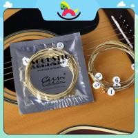 ราคา shnzbaodand 1 ชุด 6 ชิ้นฝึกสายกีตาร์เหล็กชุบ Niel สําหรับกีตาร์โปร่ง PPPK (46259211539)