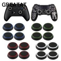 ราคา GREAT 4 ชิ้นจอยสติ๊กหมวกซิลิโคน Anti slip Controller อุปกรณ์เสริมสําหรับ PS3 PS4 XBOX One (56608355771)