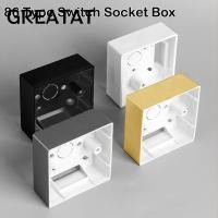 ราคา GREATT Switch Socket Box Universal On Wall Mount Switch And Socket Apply 86 Type (54956593991)