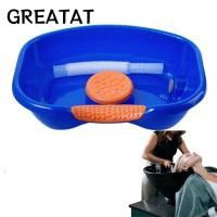 ราคา ยอดเยี่ยม อ่างสระผม อ่างแชมพูเตียงแบบใช้ซ้ําได้แบบหนา ทนทานพร้อมท่อท่อระบายน้ําพร้อมแผ่นยางถาดแชมพูพลาสติกสําหรับผู้ป่วยติดเตียง (57656415361)
