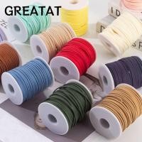 ราคา ยอดเยี่ยม เข็มขัดเชือกหนัง แบน50หลาหนังนิ่ม มารยาท สายถัก หลายสี3มิลลิเมตรเครื่องประดับสร้อยข้อมือทํา (57007403376)