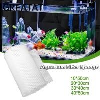 ราคา GREAT Aquarium Filter Sponge High Density Fish Tank Filter Cotton ทนทานรังผึ้ง Anti water Bio Sponge Pad สําหรับบ่อปลาถัง (55307412832)
