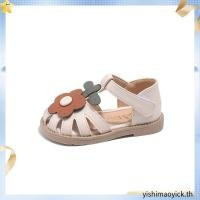 ราคา 2106 รองเท้าแตะลําลอง รองเท้าสําหรับเด็กทารกผู้หญิงที่มีตาข่ายและดอกไม้ โมติฟ (57708608074)