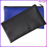ราคา 2 ชิ้นซิปหนังแฟ้มโฟลเดอร์ขนาดใหญ่ความจุเอกสารสําหรับ Office School Travel kevvga (48909474368)