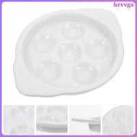 ราคา ขนาดใหญ่หอยทากร้านอาหาร Conch ผู้ถือ Escargt จานอบไมโครเวฟเสิร์ฟแผ่น kevvga (57509407584)