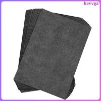 ราคา 50 ชิ้น A4 Tracing กระดาษเครื่องพิมพ์ Office Charcoal Graphite Transfer Carbon Copy Trace kevvga (57059458218)