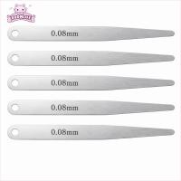 ราคา บูมไลฟ์ 5ชิ้นฟิลเลอร์ความหนาเกจ 100มิลลิเมตรเงินฟิลเลอร์วัด เดียวใบมีดหนาสแตนเลสฟิลเลอร์วัดเครื่องมือจุดจุดระเบิด (55409093106)