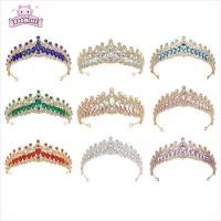 ราคา เทียร่าและผ้าโพกศีรษะเจ้าหญิง ทำจากโลหะสีสันสวยงามและคริสตัล สร้างความหรูก้องและสง่างามให้เจ้าสาว (45158494714)