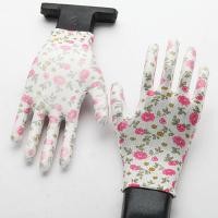 ราคา ถุงมือป้องกันแรงงานลายพิมพ์ PU Palm Coated Anti Static Dust Free Workshop Workshop Work Gloves Gard (54857560010)