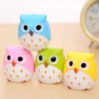 ราคา กบเหลาดินสอนกฮูกน่ารักศิลปะทุ่มเทเครื่องเขียนนักเรียนกบเหลาดินสอเครื่องเหลาดินสอขนาดเล็กดินสอสัตว์ (55257678129)