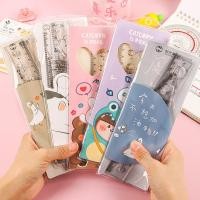 ราคา นักเรียนการ์ตูนไม้บรรทัดชุดเด็กน่ารักเครื่องเขียนมัลติฟังก์ชั่ไม้บรรทัดชุดสามเหลี่ยมคณะกรรมการไม้โปรแทรกเตอร์ไม้บรรทัด (45557707427)