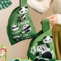 ราคา กระเป๋าถือถักขนาดใหญ่สไตล์ญี่ปุ่นเกาหลี ใช้ได้ทุกโอกาส Panda (47307619781)