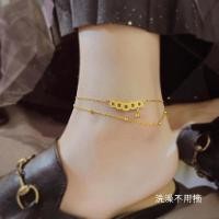 ราคา โชคลาภ โชคลาภ เหล็กไทเทเนียมไม่จางหาย ปลอดภัยโชคดีห้าจักรพรรดิเงินโชคดีทองแดงเหรียญโอนลูกปัดสองชั้นแฟนกําไลข้อเท้าผู้หญิง26 3 19 8 (52657399990)