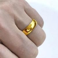 ราคา แหวนทองทรายแหวนทองทรายเวียดนามทรายทองแหวนอย่างรวดเร็วมือมันวาวธรรมดาแหวนซีลเหล็กผู้ชายผู้หญิงสไตล์แหวนคู่ยาวไม่จางหาย yuyi535my my3 27 (29818696193)