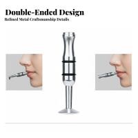 ราคา แบบพกพาทรัมเป็ต Embouchure อุปกรณ์การฝึกอบรมน้ําหนักเบาและกะทัดรัดลมเครื่องมือ Embouchure การออกแบบสองด้าน (51259452607)