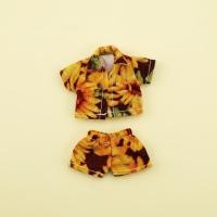 ราคา การออกแบบฮาวาย OB11 ชุดตุ๊กตา Beach Vibe 1 12 Scale Doll Clothes Set for Hobbyists (48509496954)