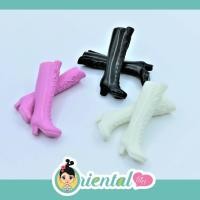 ราคา พร้อมส่ง รองเท้าตุ๊กตา 1 6 สำหรับตุ๊กตาความเท้ายาว 2cm บาร์บี้ บลายธ์ รองเท้าบูท (8607703418)