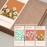 ราคา TY10 สติกเกอร์ขอบคุณ วินเทจ Vintage Packaging Stickers 1 แผ่น (25555863180)