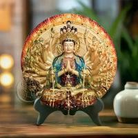 ราคา พันมือพันตาเจ้าแม่กวนอิมพระโพธิสัตว์ตกแต่งภาพภาพภาพคริสตัลกรอบรูปบ้านพรบูชาทางเข้าเดสก์ท็อปตกแต่งตาราง (51206598703)