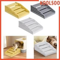 ราคา คูลซู แผ่นรองเก็บขยะแบบปรับได้และถอดออกได้เหมาะสําหรับลูกแมวและแมวสูงอายุ (57908794978)