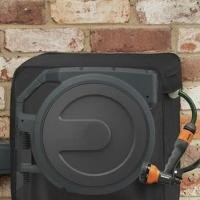 ราคา ฝาครอบม้วนท่อติดผนังกันน้ํา Weatherproof Retractable Garden ท่อฝาครอบม้วนสําหรับ Yard (56259456900)