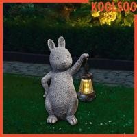 ราคา Koolsoo รูปปั้นไฟสวนพลังงานแสงอาทิตย์รูปปั้นกระต่ายตุ๊กตากระต่ายประติมากรรมสัตว์สําหรับสนามหญ้า Backyard Pathway ภูมิทัศน์ Yard (53259450751)